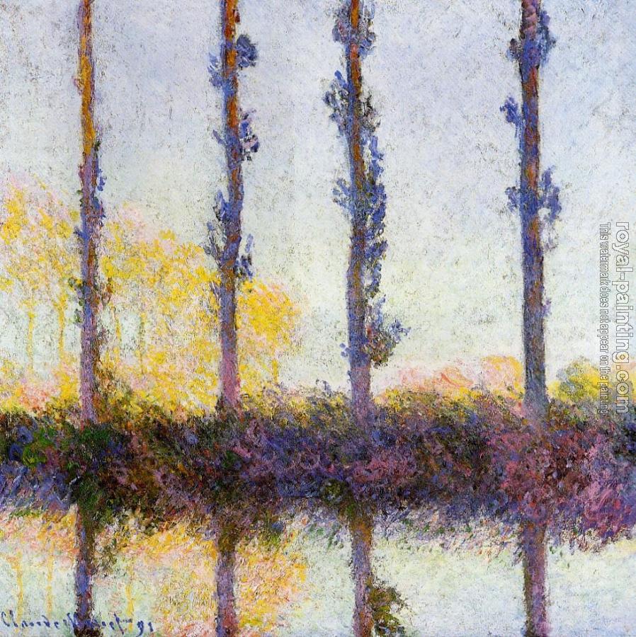 Claude Oscar Monet : Four Trees